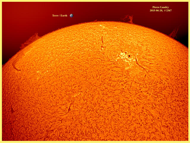 Sun 100959 0000 A with earth